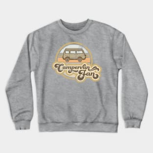 Vintage Camping Van Graphic Crewneck Sweatshirt